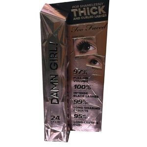 NIB Too Faced Damn Girl! 24-Hour Mascara.